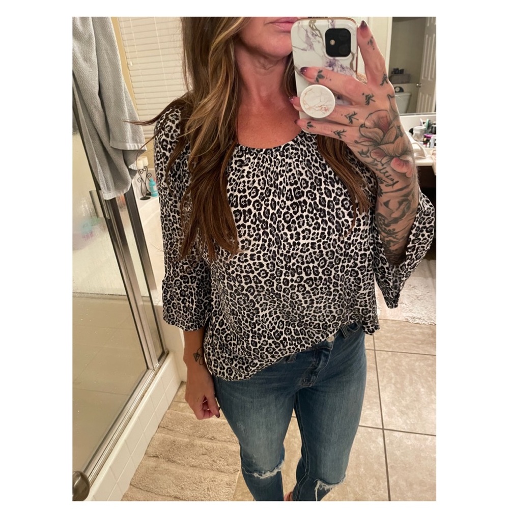 Michael Kors leopard top